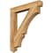 Ekena Millwork Balboa Arts & Crafts Rough Sawn Bracket, Western Red Cedar, 4"W x 30"D x 34"H BKT04X30X34BOA03RWR - alternate 1